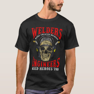 Fishing Welder Funny Long Sleeve Gift Welde T-Shirt - TeeHex