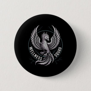 Funny Wellness Squad Recovery Rehab Rockstar Ot Th 2 Inch Round Button