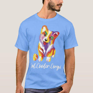 Funny Welsh Corgi Pembroke Dog Sketch Dog Mom Dog  T-Shirt