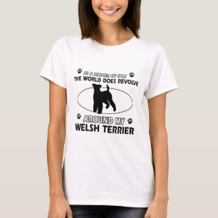 Funny welsh terrier designs T-Shirt