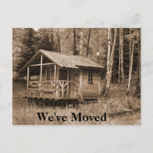 Funny We've Moved New Address Postcards