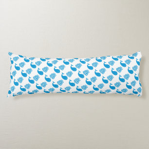 Funny whale body pillow