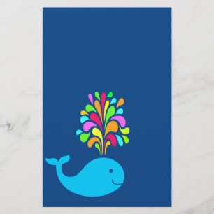 Funny whale flyer