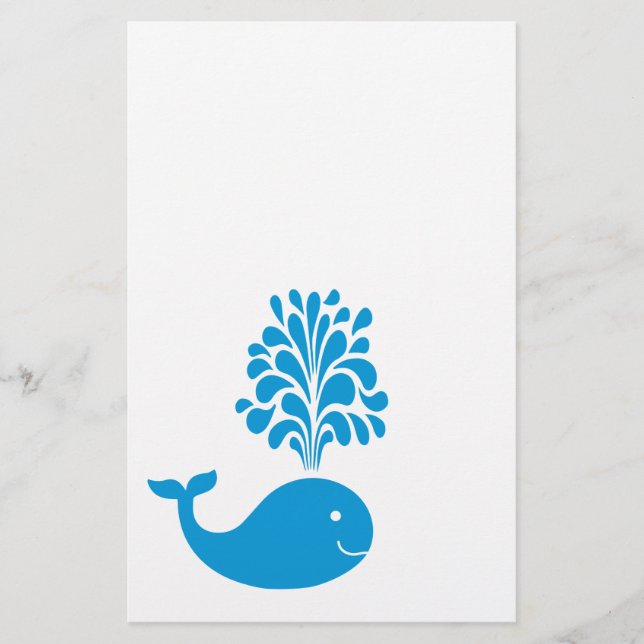 Funny whale flyer (Front)