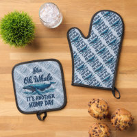 Funny Whale Pun "Oh Whale" Hump Day Design