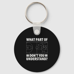 Funny What Part Of Sketll Don't You Understand Coa Keychain