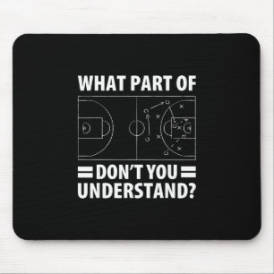 Funny What Part Of Sketll Don't You Understand Coa Mouse Pad
