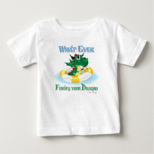 Funny Whatever Floats Your Dragon Baby T-Shirt