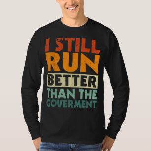 Funny Wheelchair Leg Injury Handicap Joke T-Shirt