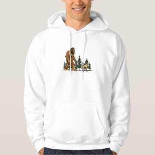 Funny Whippet Bigfoot Dog Walking Dog Mom Dad Kids Hoodie