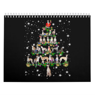 Funny Whippet Christmas Tree  Ornament Decor gift Calendar