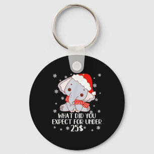 Funny White Elephant Pjs For Adults Under 15 20  Keychain