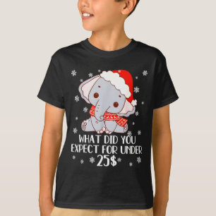 Funny White Elephant Pjs For Adults Under 15 20  T-Shirt