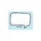 Funny White Talk Bubble on blue Personalized Name