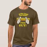 Funny! Who Farted? T-Shirt<br><div class="desc">This Guy Just Farted</div>