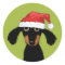 Funny Wiener Dog Santa | Dachshund Christmas Xmas