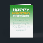 Funny wife birthday wish card<br><div class="desc">wife birthday greeting card, greeting cards for wife's birthday</div>