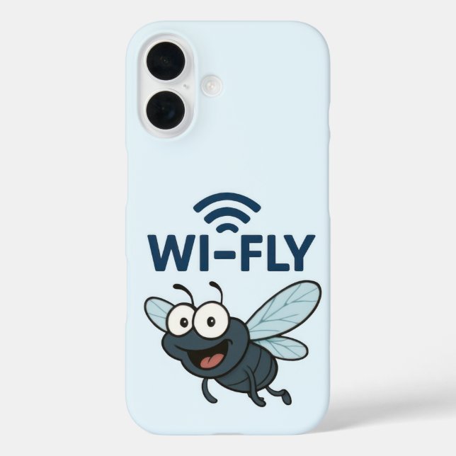 Funny Wifi Phone Case (Back)