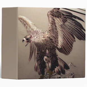 Funny Wildlife Bird Patriotic American Eagle Binder