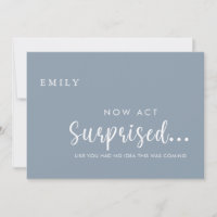 Funny Will you be my Bridesmaid Proposal Card