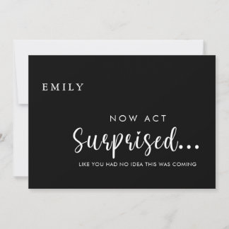 Funny Will you be my Bridesmaid Proposal Card