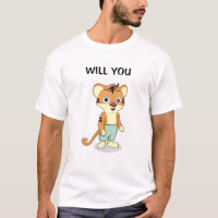 Funny Will You Marry Me Marriage Proposal Tiger