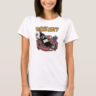 Funny Wine and Grapes T-Shirt