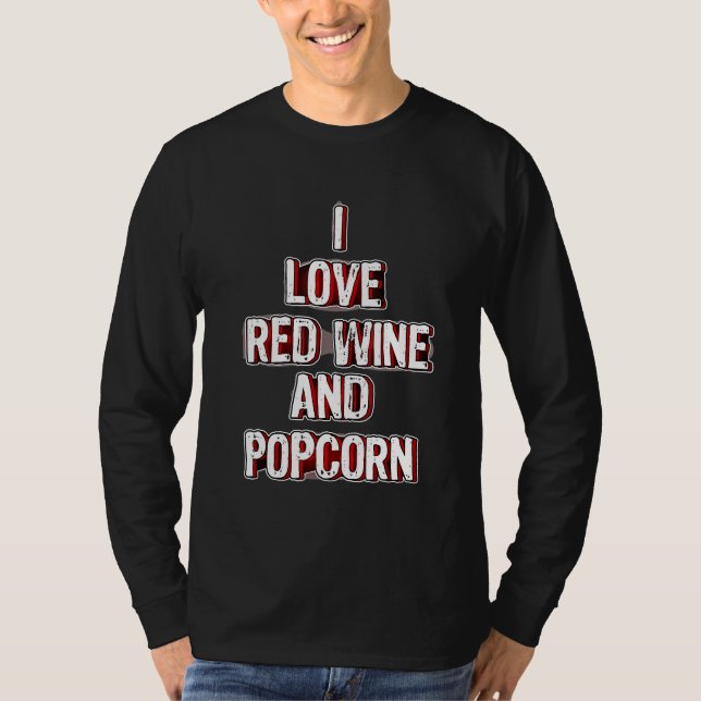 Funny Wine And Salted Snacks Tee May Contain Wine (Front)