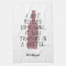 Funny Wine Bottle Saying Name Red Black Nice