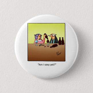 Funny Wine Gift! 2 Inch Round Button