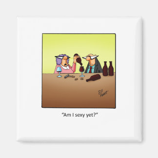 Funny Wine Gift! Magnet