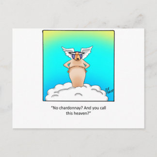 Funny Wine Gift! Postcard