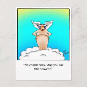 Funny Wine Gift! Postcard