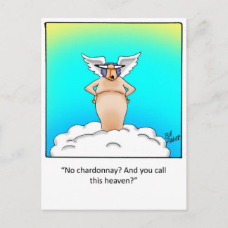 Funny Wine Gift! Postcard