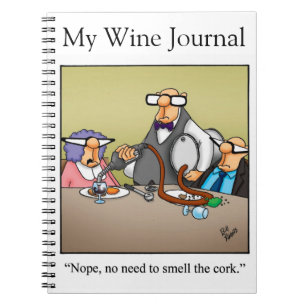 Funny Wine Humour Journal Gift