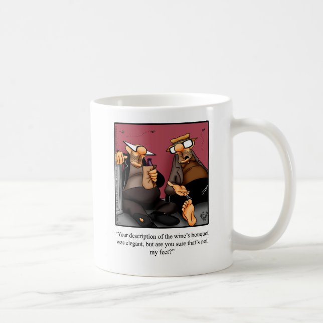 Funny Wine Humour Mug For Wine Lovers (Right)