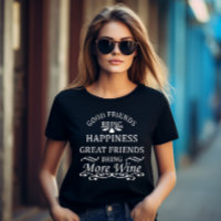 funny wine quote for friends