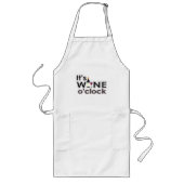 Funny Wine Saying Apron (Front)