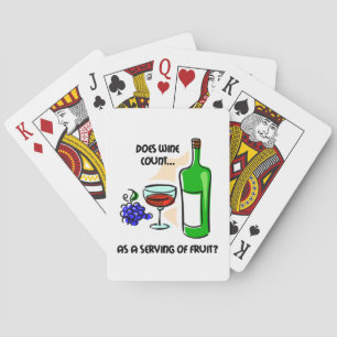 funny wine tasting playing cards