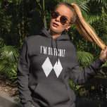Funny Winter Sports Skiing Mom Birthday Gag Hoodie<br><div class="desc">I'm Difficult Skiing gag for the avid skier. Perfect for any time of the year. Double Diamond design that skiers and snowboarders would love. Whether you're hitting the slopes or just hanging out,  let the world know you love your hobby and passion</div>