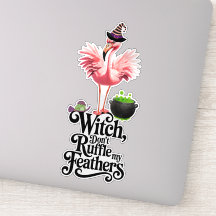 Funny Witch Don’t Ruffle My Feathers Halloween
