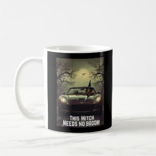 Funny witch mug
