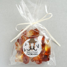 Funny Witch's Legs and Bats Wicked Halloween