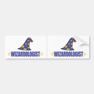 Funny Wizard Bumper Sticker