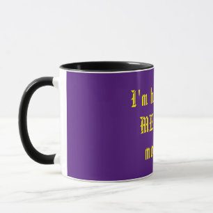 Funny wizard mug