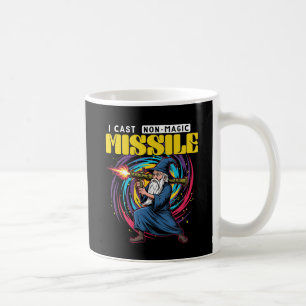 Funny Wizard with Rocket Launcher Mug