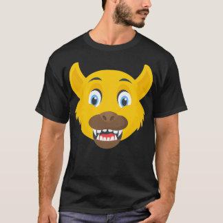 Funny Wolf face T-Shirt