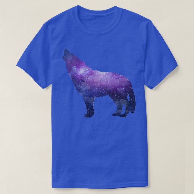 funny wolf for wolf lover for birthday T-Shirt (Design Front)