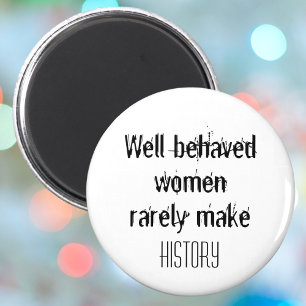 Funny womens birthday gifts quote fridge magnets