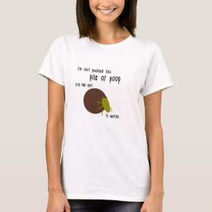 Funny Women's dung beetle t-shirt